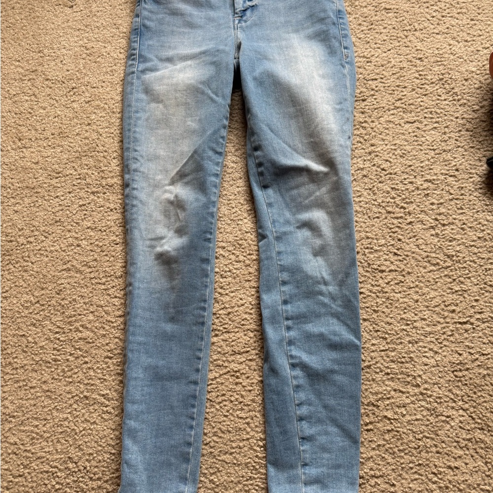 Frame Denim Blue Skinny Jeans